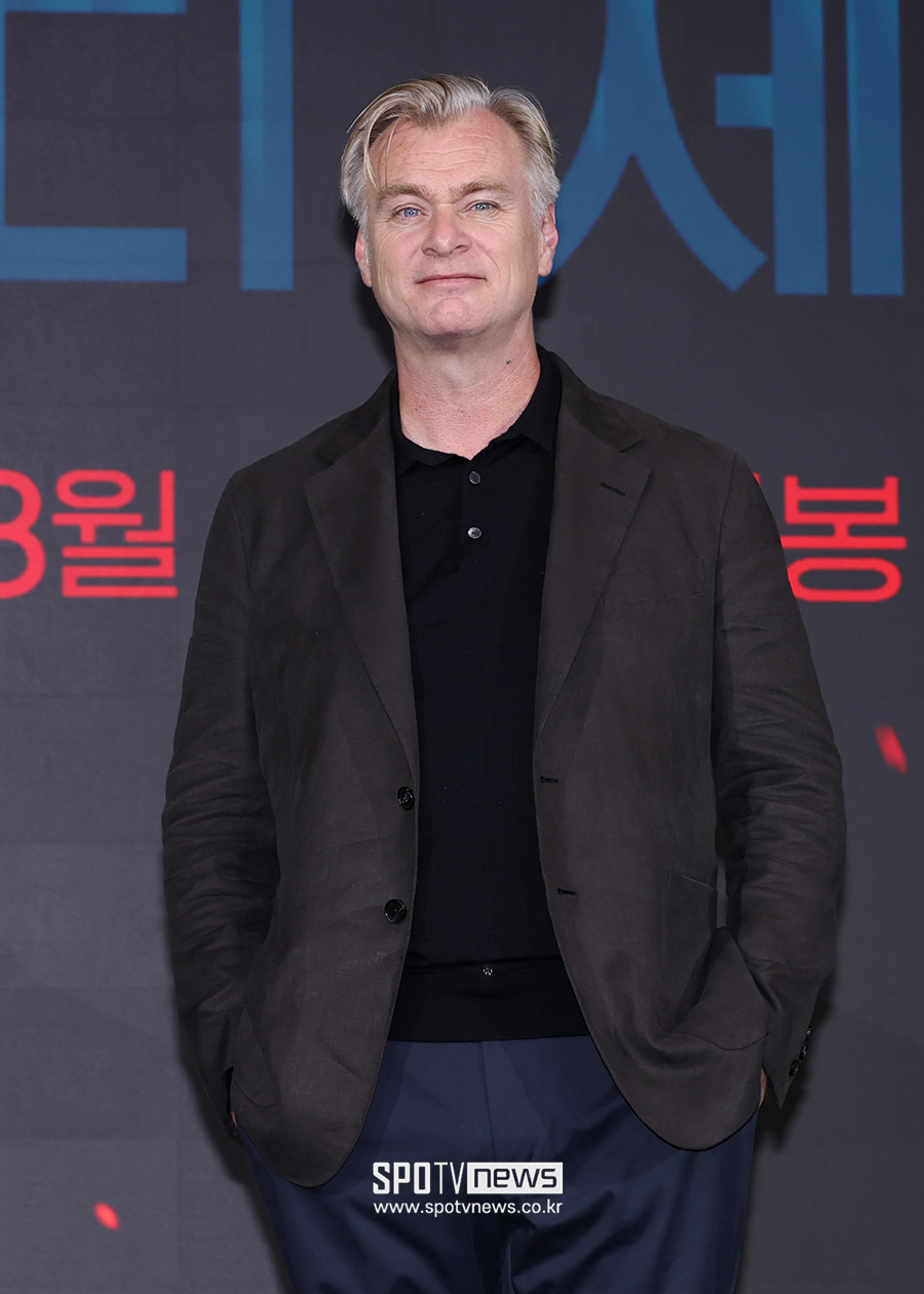 [포토S] 한국 찾은 크리스토퍼 놀란 감독