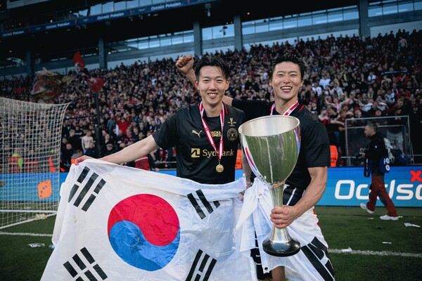 "한국서 데려온 최고의 성공작"…미트윌란, 이한범에게 진심어린 작별 인사→"공수에 걸쳐 독보적, 챔스서도 빛날 수비수" 마지막까지 韓 국가대표 찬사