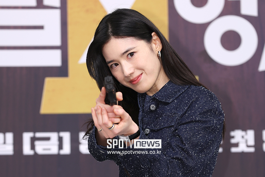 [포토S] 정은채, '빵야'