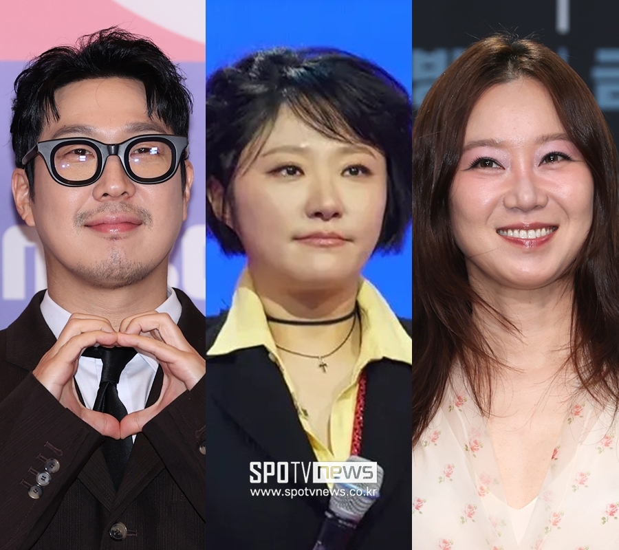 ▲ 왼쪽부터 하하, 김현숙, 공효진. 출처| ⓒ곽혜미 기자, 김현숙 인스타그램