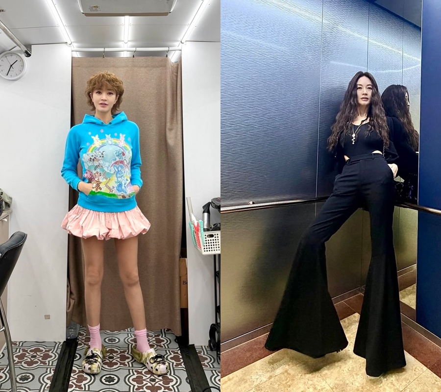 '56세' 김혜수, 여신인줄 알았더니 인형이었네…앞태도 뒤태도 '美친 미모'