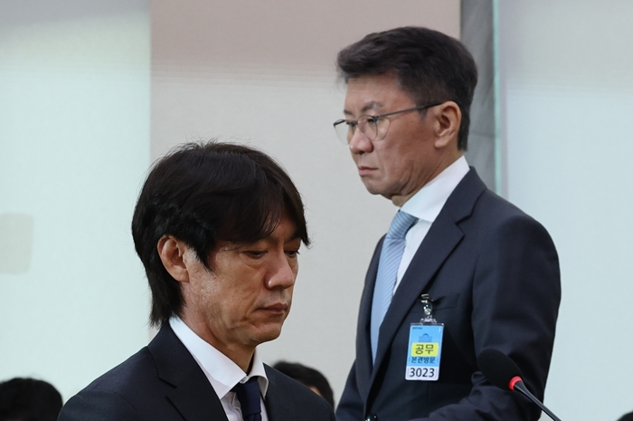 청문회가 끝 아니었다…'홍명보 선임' 경찰 압수수색 초강수, 대한축구협회 업무 올스톱 → 수사 새 국면