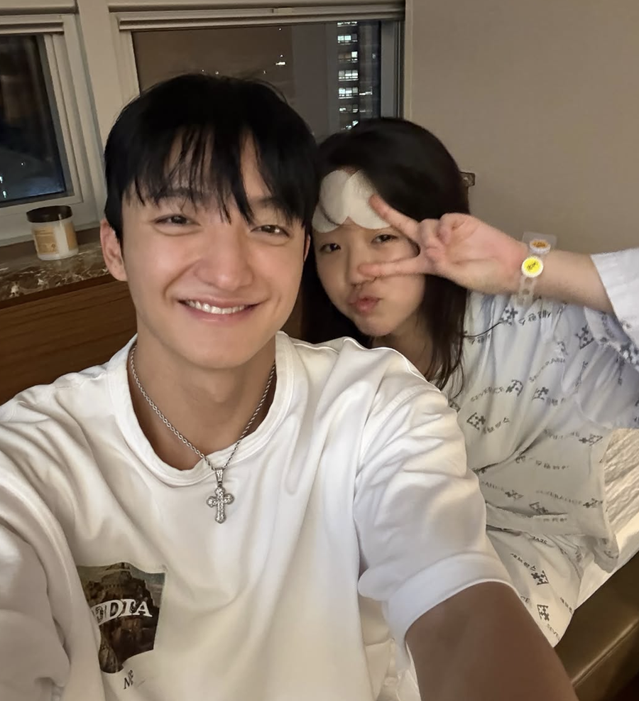 ▲ 바타(왼쪽), 지예은. 출처| 바타 SNS
