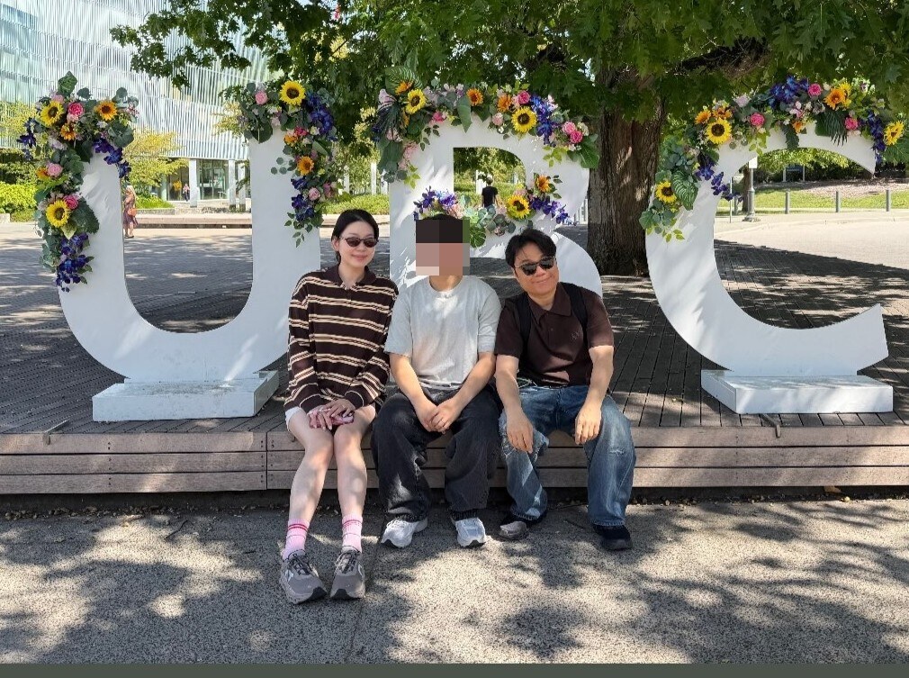 '옥동자' 정종철, 자식농사 대박났다…子와 캐나다 2위 명문대 방문해 '활짝'
