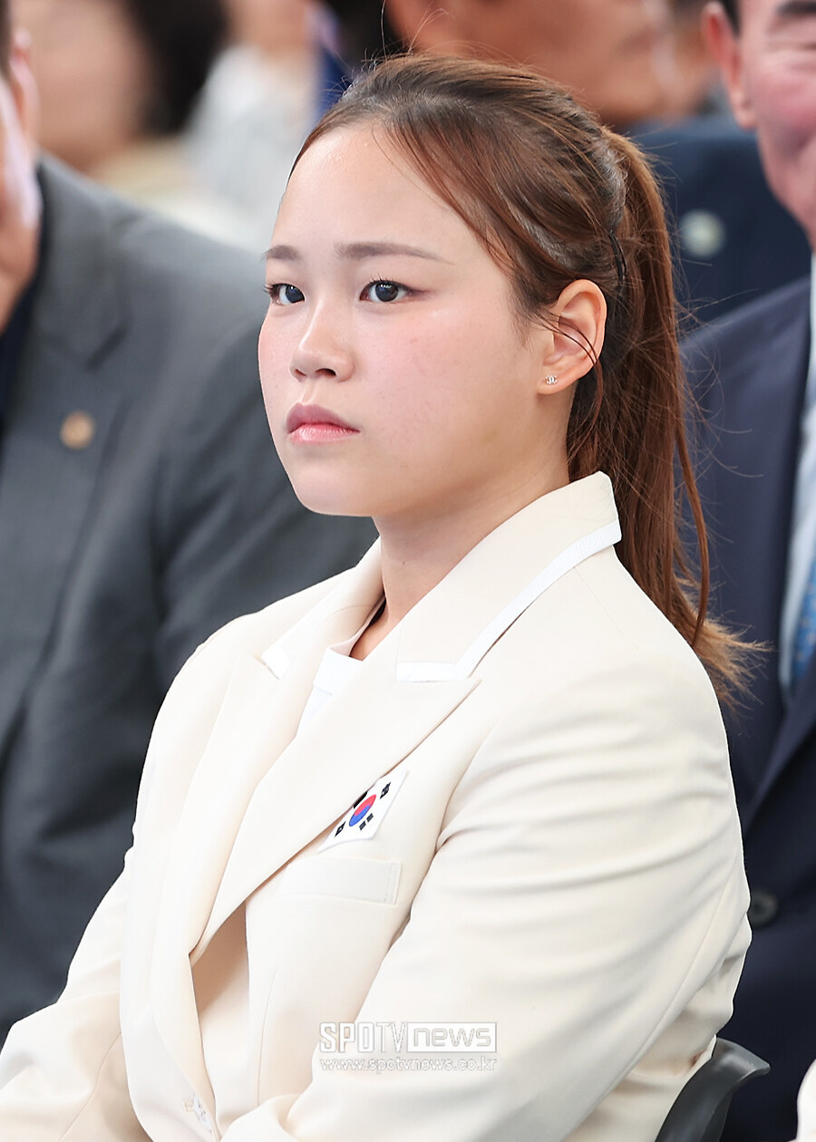[포토S] 여서정, '8년 만에 AG 정상을 향해'