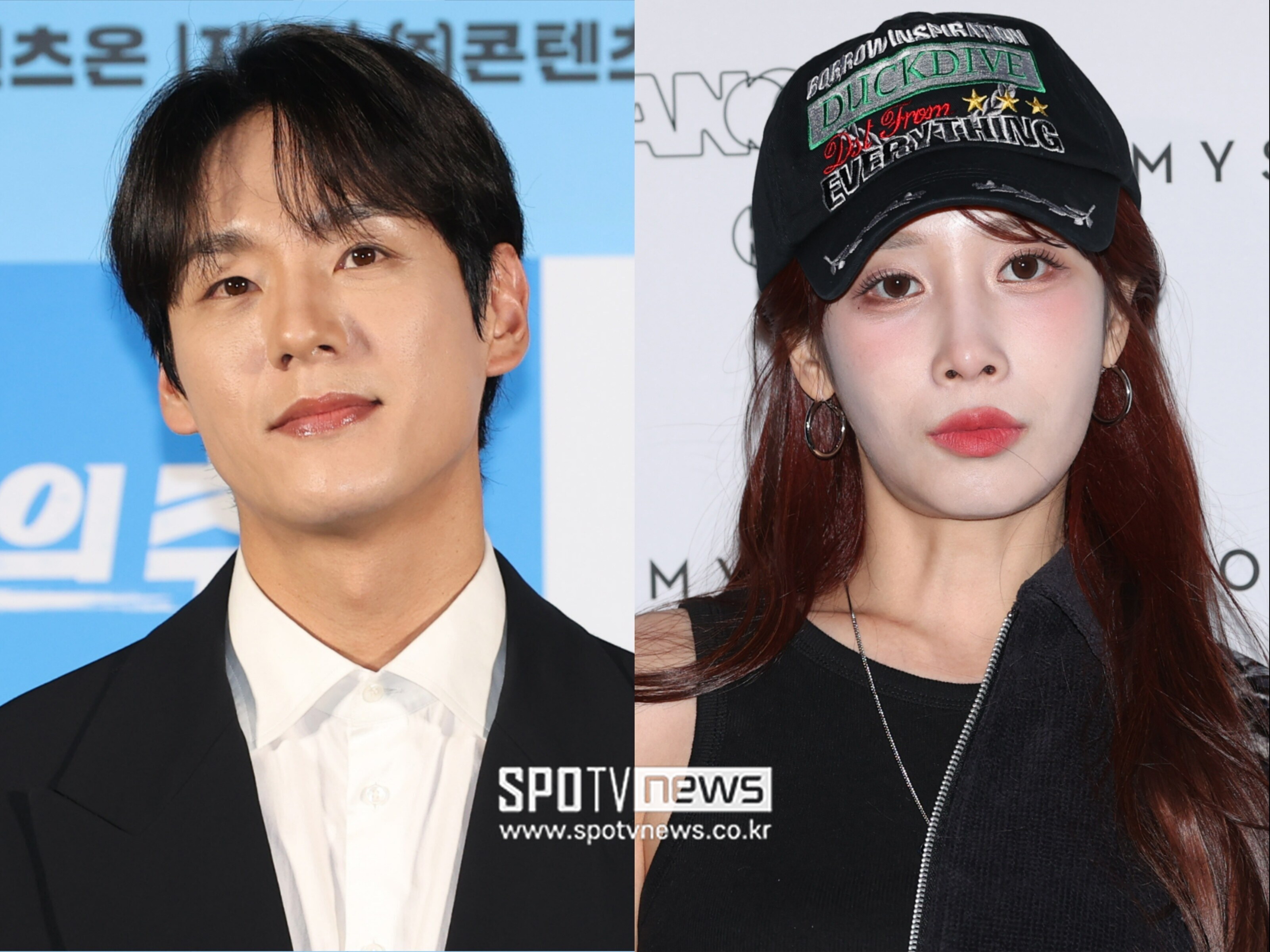 ▲ 곽시양(왼쪽)과 유지애. ⓒ스포티비뉴스DB
