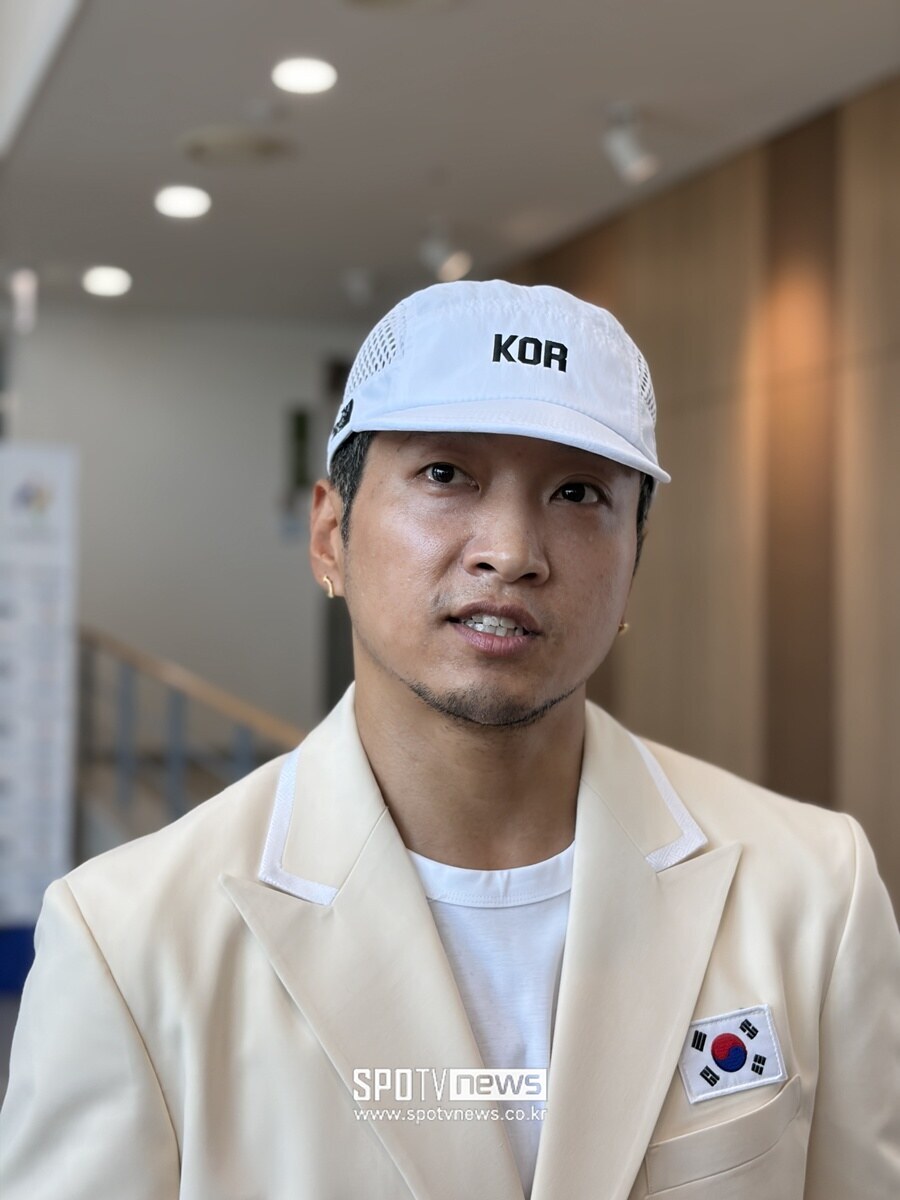▲ 만 41세 비보이 국가대표 김홍열. ⓒ 신원철 기자