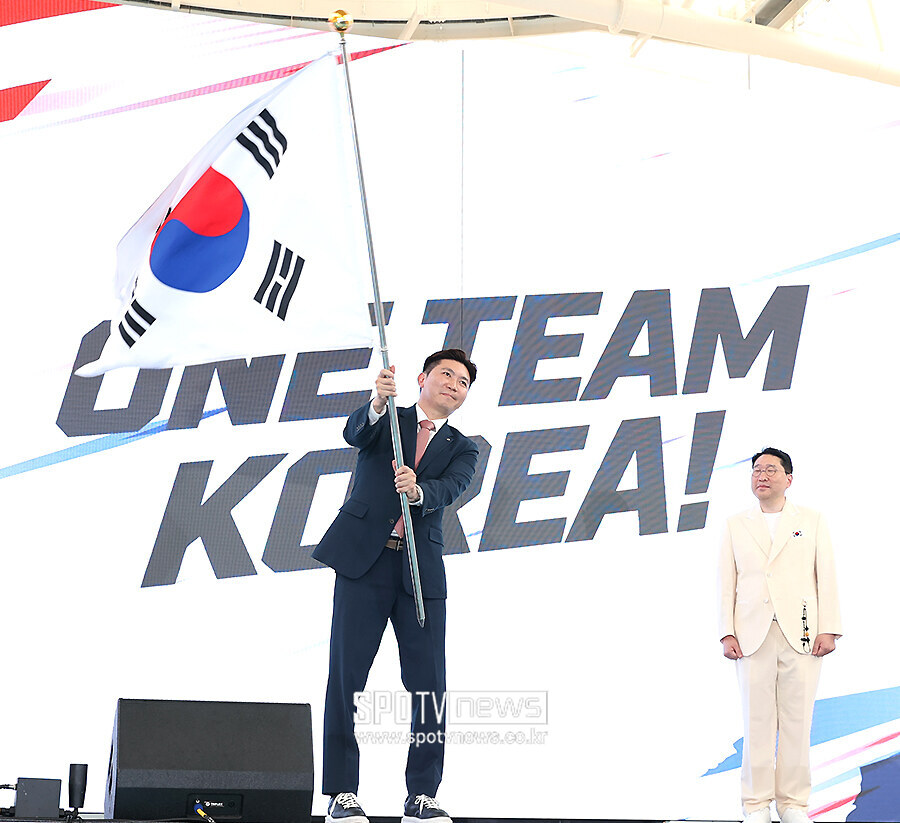 ▲ 유승민 회장, 이상현 선수단장 ⓒ곽혜미 기자