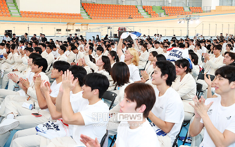 [포토S] 아시안게임 결단식, '정상을 향해'