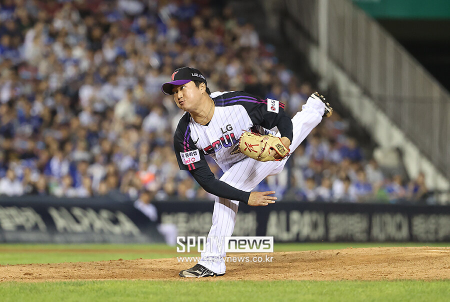 [포토S] 잠실 마운드로 돌아온 고우석