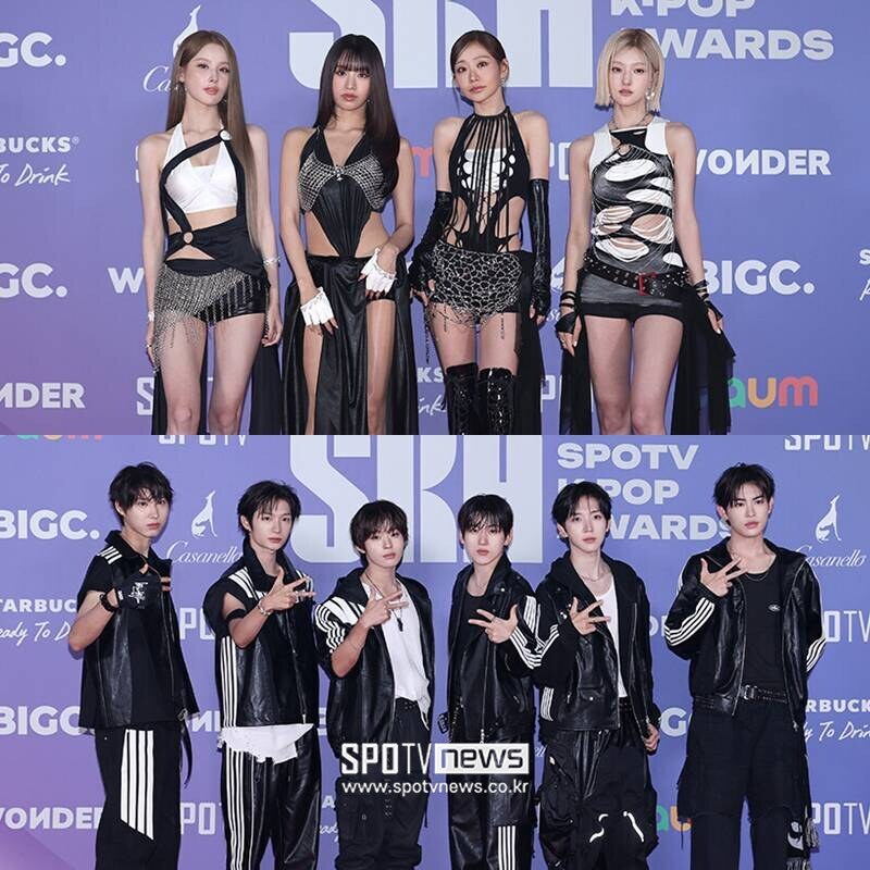 키스오브라이프·킥플립, 그룹상 수상 "멋진상 감사…앞으로 더 열심히 할 것"[2026 SKA]