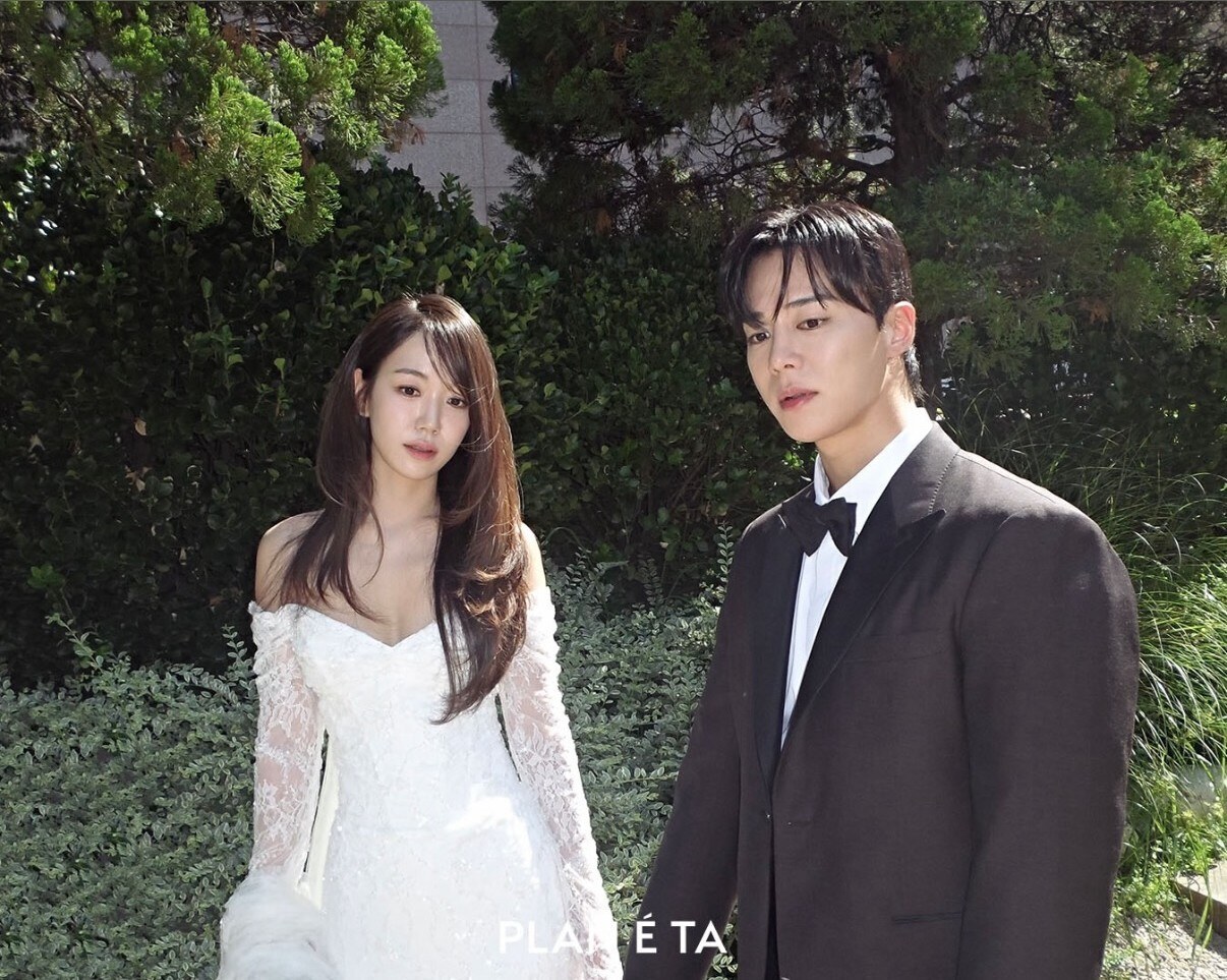 '내년 결혼' 30기 옥순♥영수, 웨딩사진 공개…'선남선녀 그 자체'