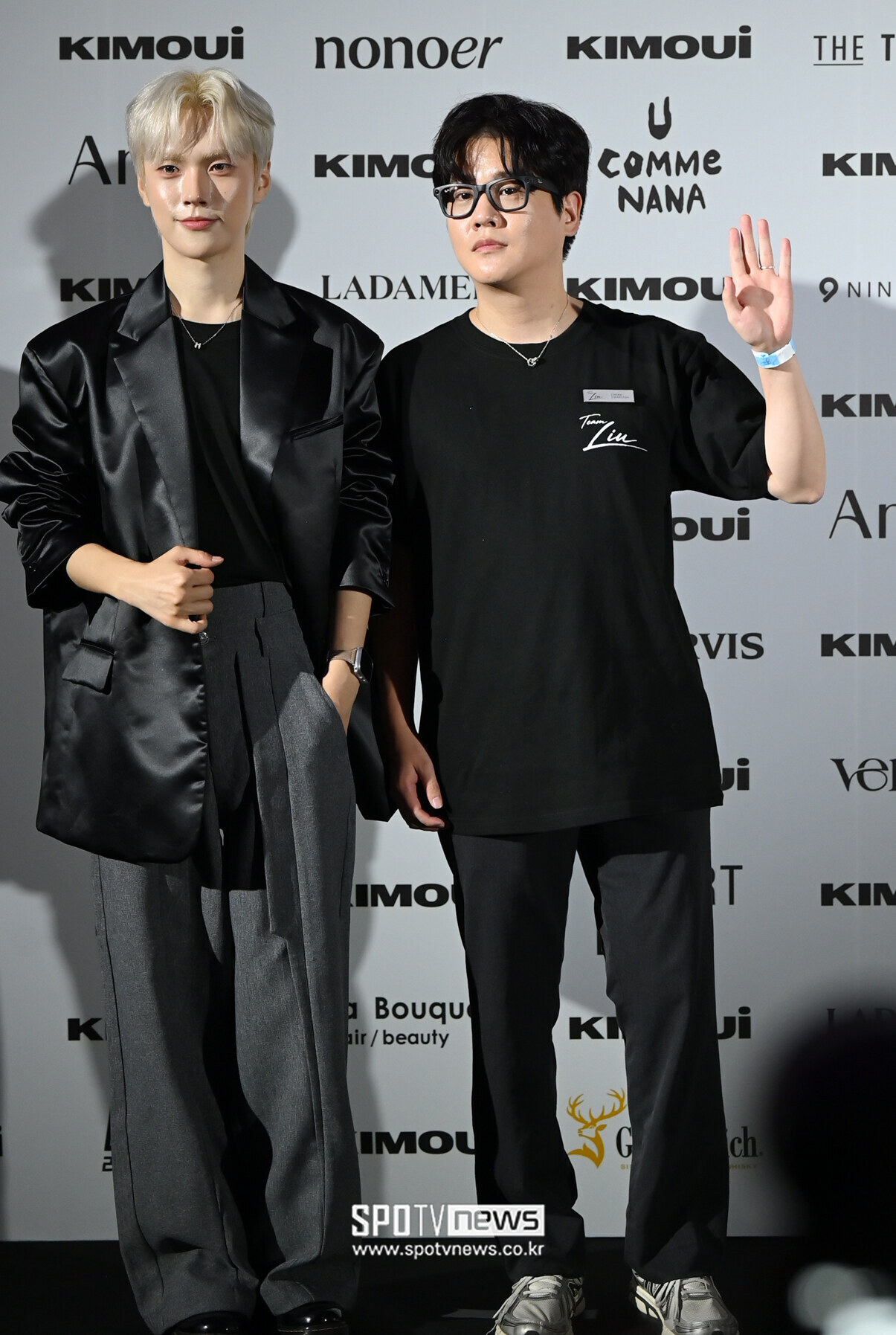 [포토] 류승선·김태수 리우메이크업 대표 '서울패션위크 키모우이 패션쇼 왔어요'