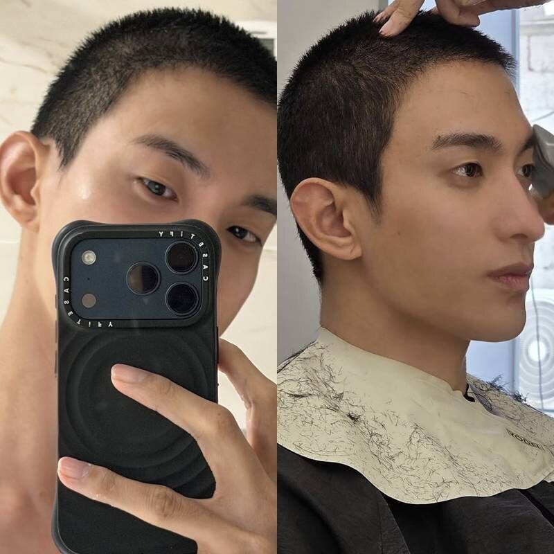 세븐틴 도겸, 오늘(8일) 육군 현역 입대…라방서 눈물 "잘 다녀오겠습니다"