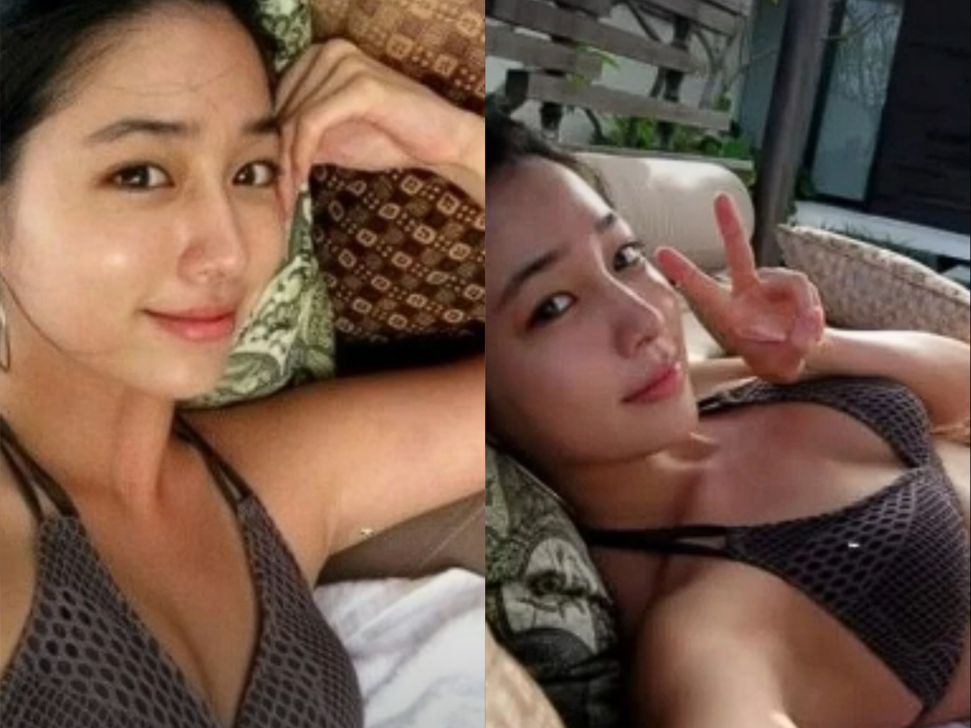 '이병헌♥' 이민정, 거침없던 비키니 셀카 시절 '셀프 소환'…레전드 미모 '감탄'