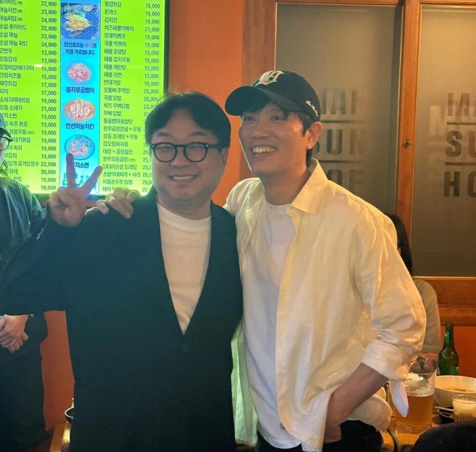 "오타 덕에 다 알아"…박희순X박휘순, 20년 만에 투샷 성사 "친형 느낌"
