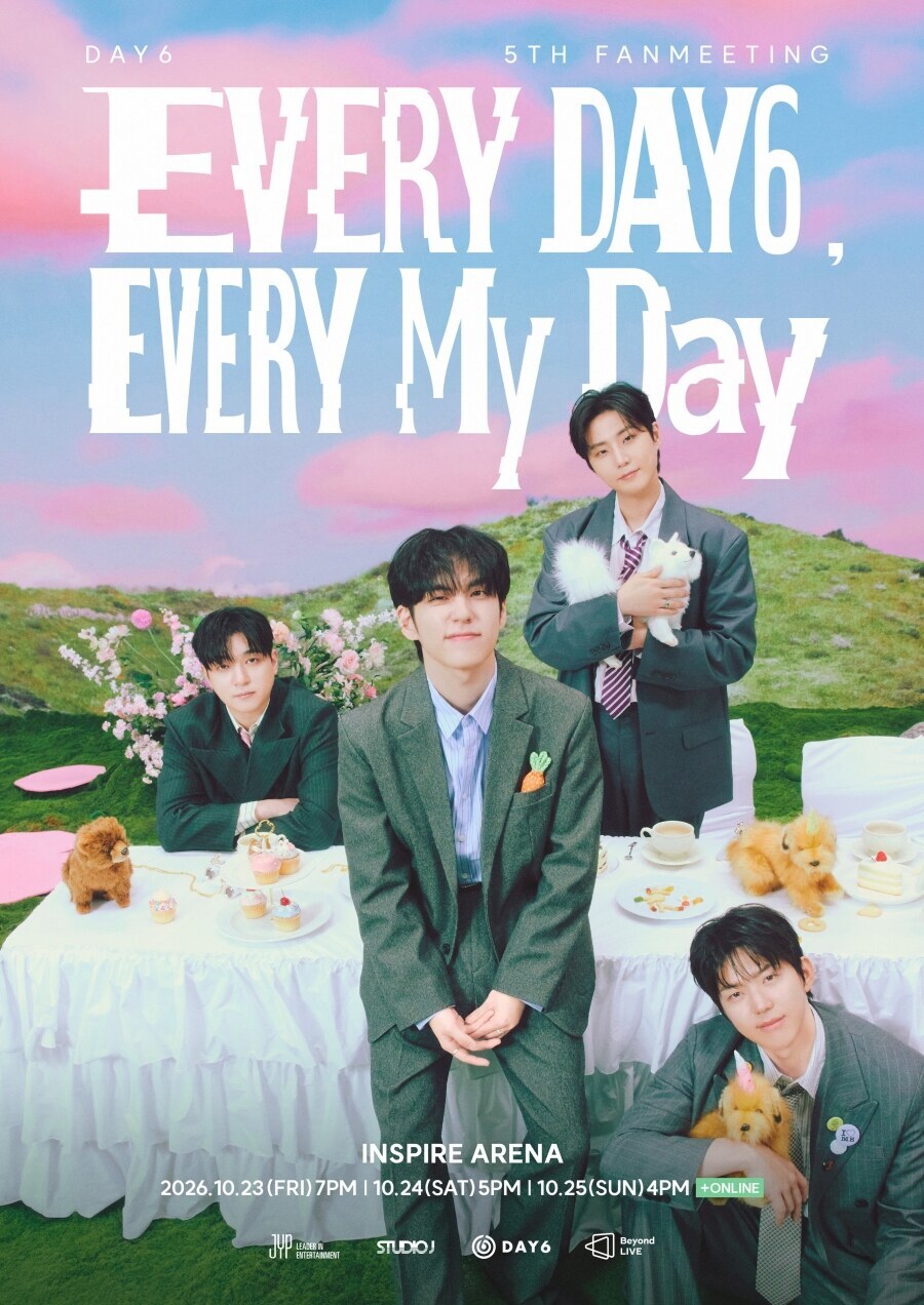 데이식스, 마이데이와 필연성을 이야기하다…10월 공식 팬미팅 개최