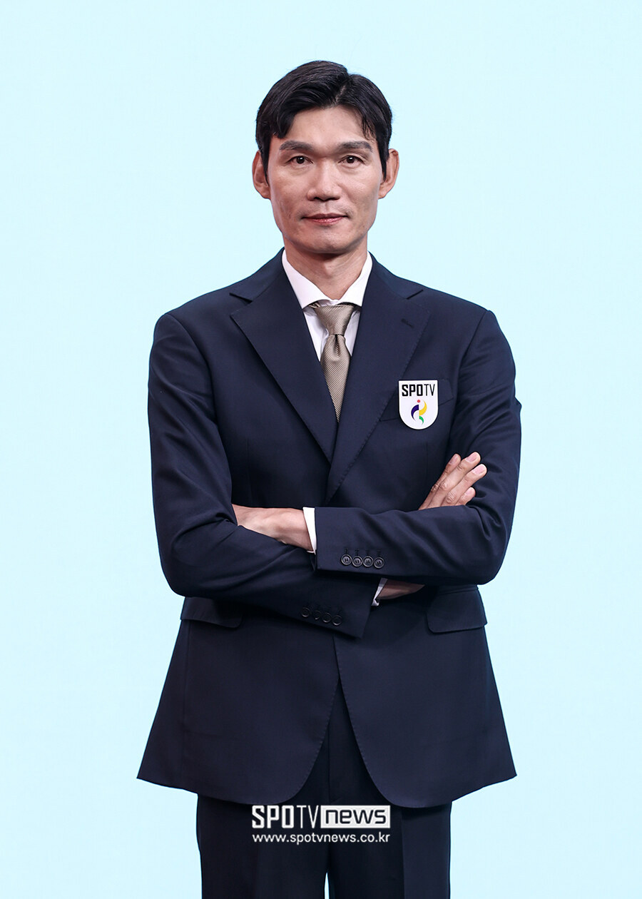 ▲ 현역 시절 두 차례나 아시안게임 정상에 선 '레전드' 김주성 SPOTV 해설위원이 후배들의 메달권 입성을 염원했다. ⓒ 곽혜미 기자