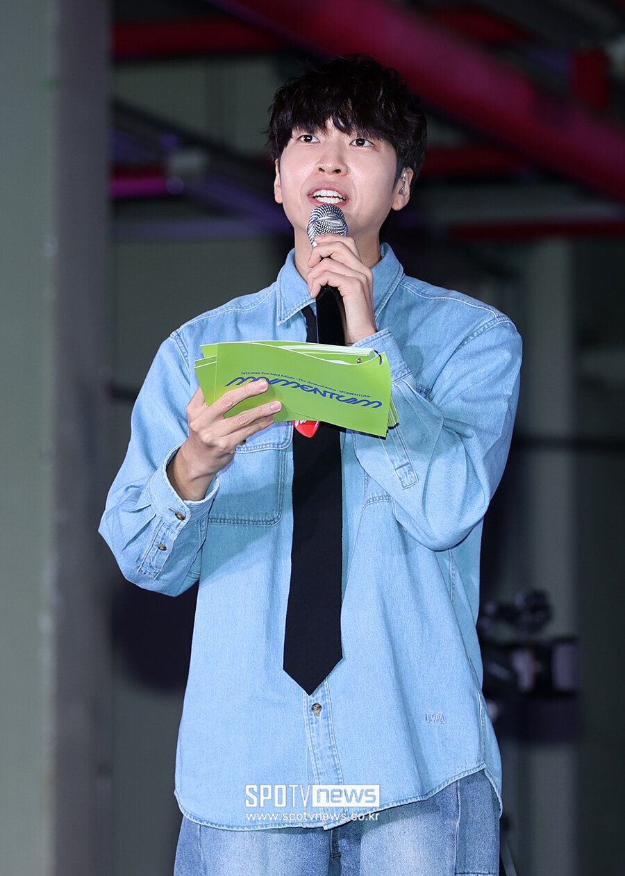 [포토S] 유재필, '깔끔한 진행!'