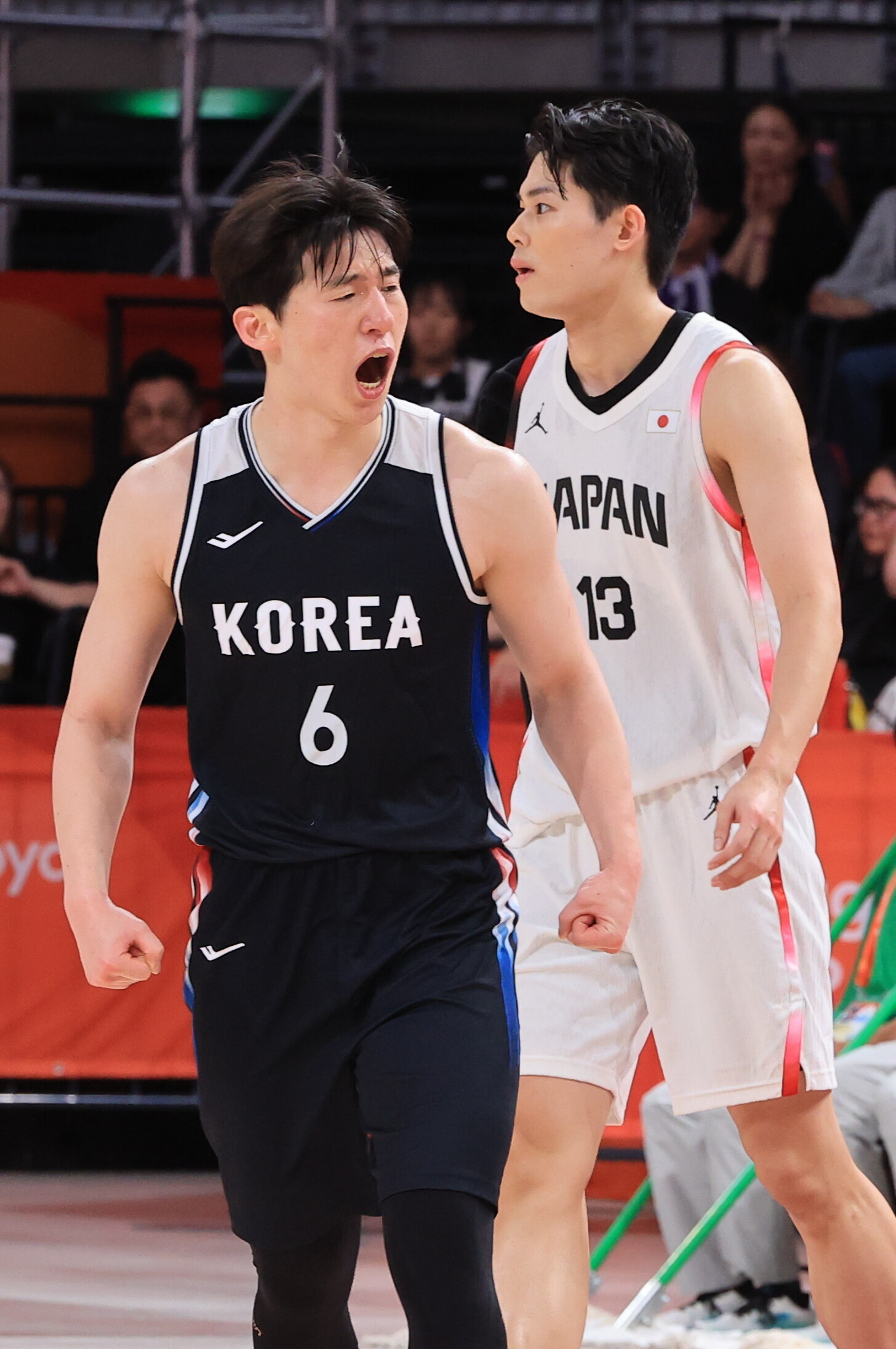 ▲ 3쿼터 막판 3연속 3점슛 성공 등 영웅적인 활약으로 팀 승리를 이끈 이정현 ⓒ연합뉴스