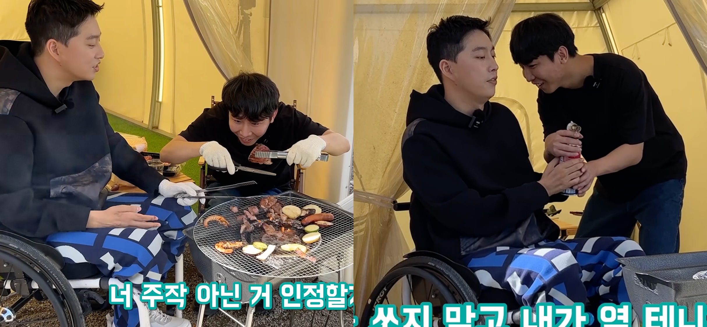 시각장애인에 "너 다 보이잖아"…박위, 이번엔 3년 전 원샷한솔 영상까지 논란[이슈S]