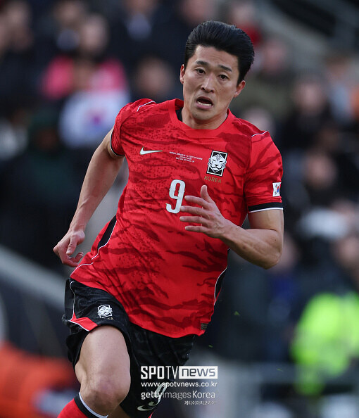 韓 국가대표 미쳤다! 붙박이 9번 공격수까지 돌아와…2년 4개월 만에 멀티 공격 포인트, 조규성 펄펄 날았다