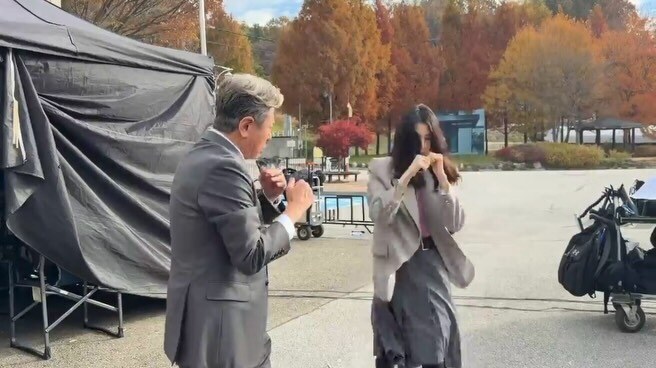 ▲ 최민식과 한소희. 출처ㅣ한소희 인스타그램