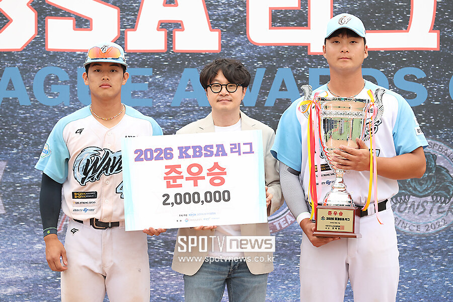 [포토S] 2026 KBSA리그 준우승 거둔 안산 웨이브스