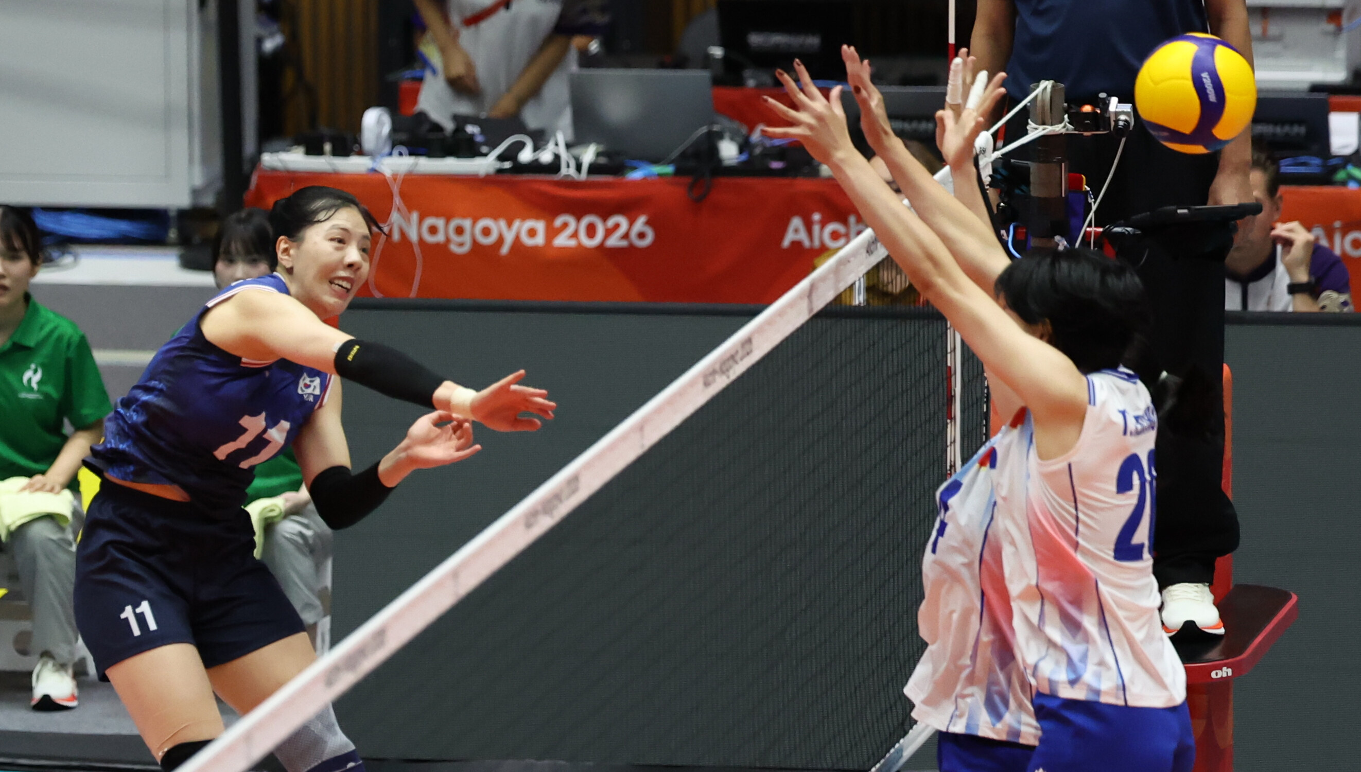 ▲ 육서영 공격 ⓒ연합뉴스