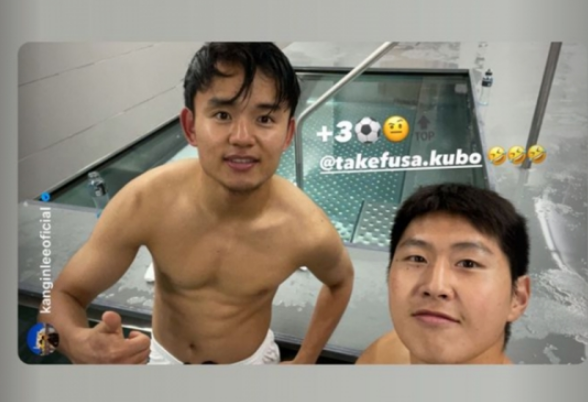 '또 득점포 가동' 이강인, 다시 한번 터졌는데...'절친' 구보의 고난은 계속→3경기 연속 벤치 출발