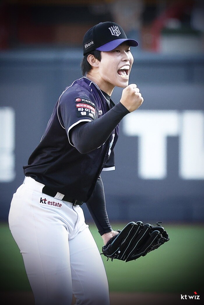 ▲ 김정운 ⓒKT 위즈