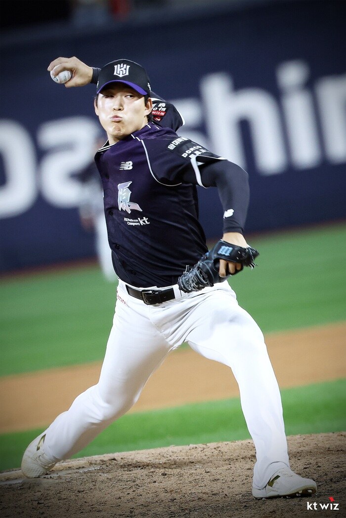 ▲ 김정운 ⓒKT 위즈