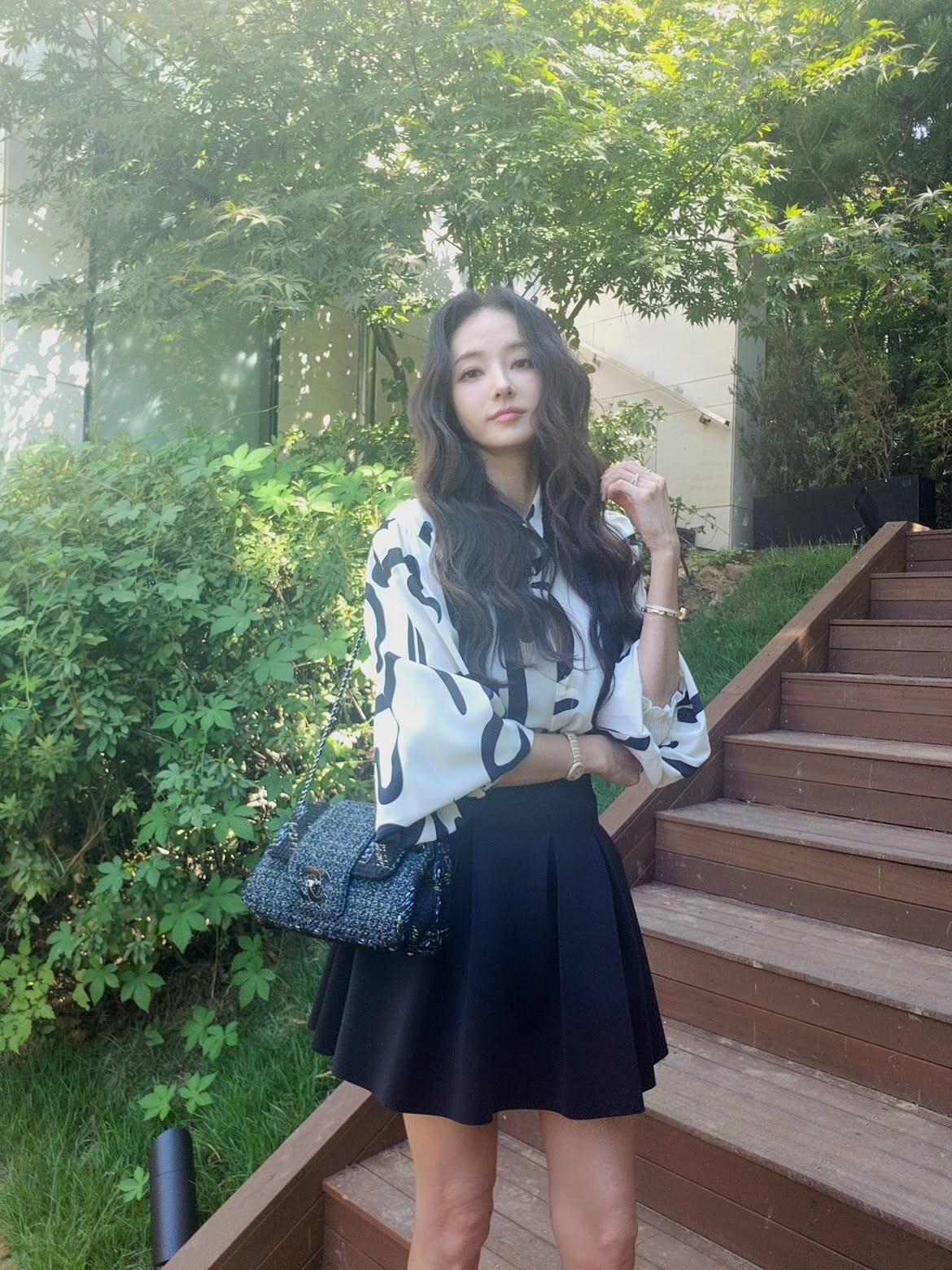 '46살' 한채영 맞아? 바비인형은 나이도 거꾸로 먹네