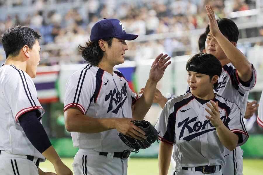 곽빈 10K 미쳤다! 조병현 박영현 같이 미쳤다! 韓, '미리보는 결승전' 대만에 5-0 완승…김주원 3안타·윤동희 솔로포 폭발