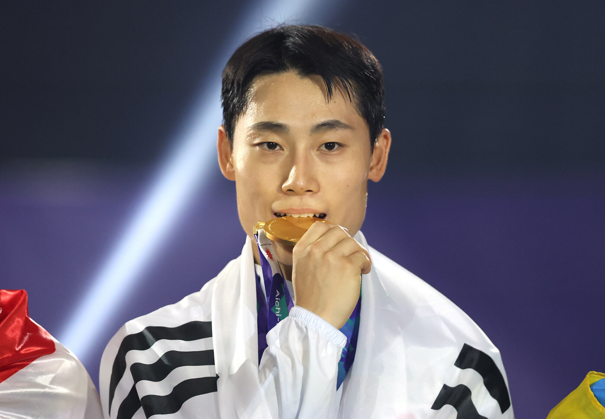 [나고야 NOW]도전의 금메달 품은 테크볼 이준석 위해 체육회도 움직인다…진천선수촌 훈련 지원 방안 마련