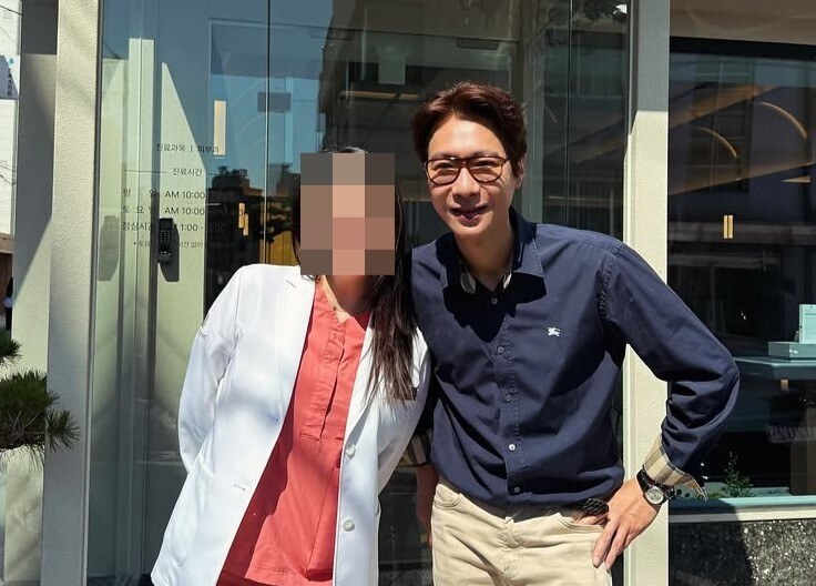 '허양임과 진흙탕 싸움' 고지용, 피부과서 포착…"건강과 미용 신경써줘"
