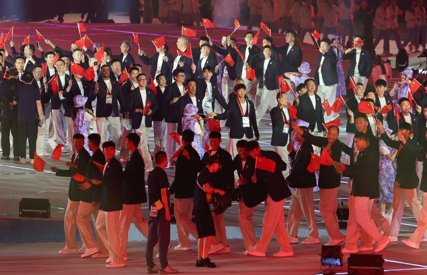 ▲ 파리올림픽에서도 금메달 40개를 딴 중국은 아시안게임에서의 독주 체제를 공고히 하고 있다 ⓒ연합뉴스