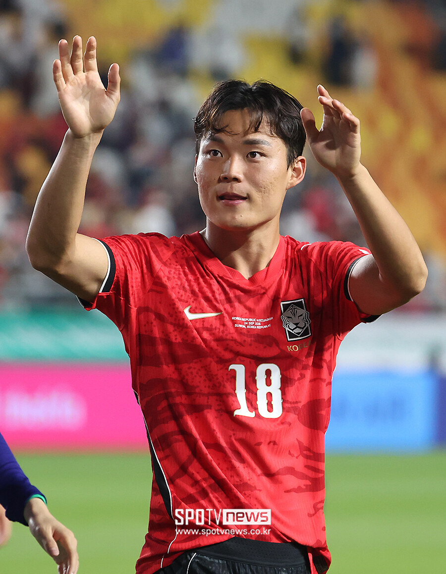 [포토S] 오현규, '다음 경기도 기대하세요!'