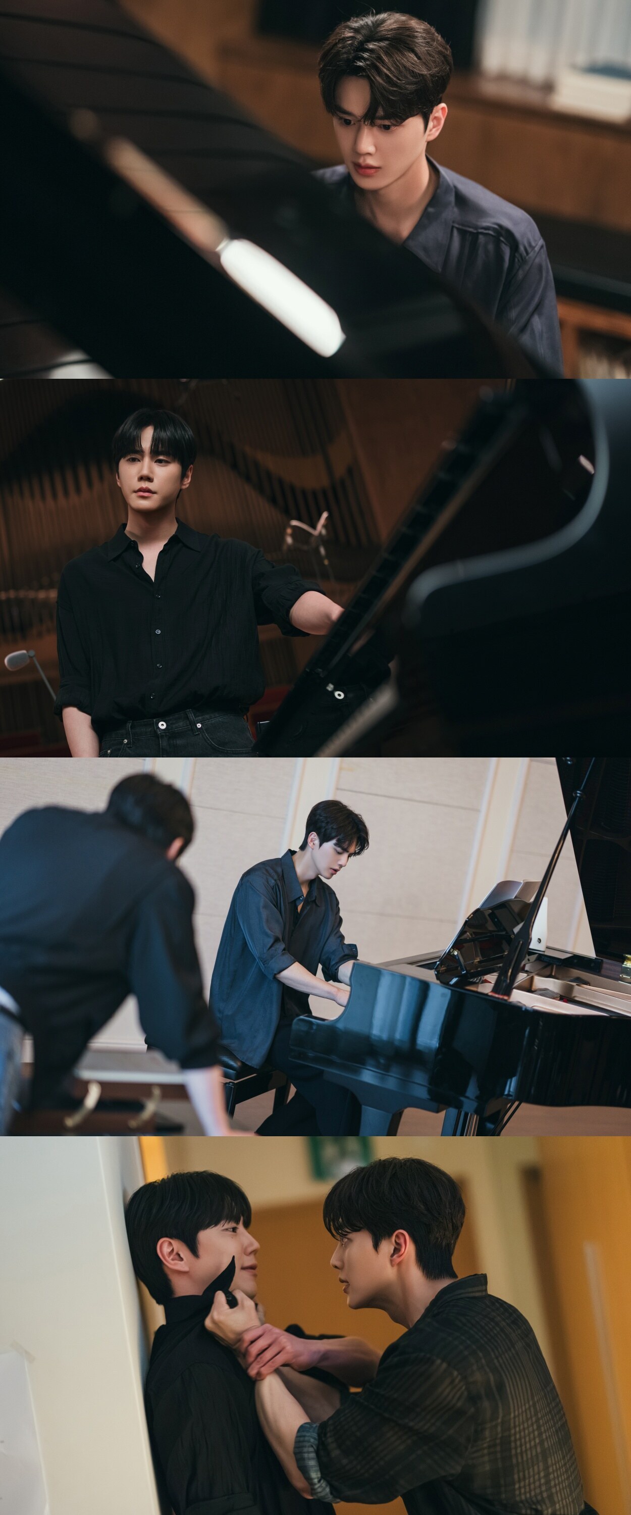 '포핸즈' 송강, 죄책감 사로잡힌 피아니스트 맞나…이준영에 분노의 멱살잡이[오늘TV]