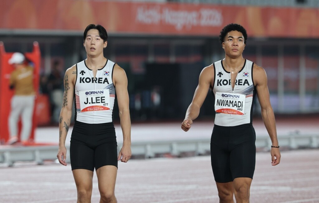 [속보] '38초43!' 韓 계주 초대형 사고 터졌다! 400m 남자 계주, 실격 처리→기사회생→3위로 동메달 쾌거!