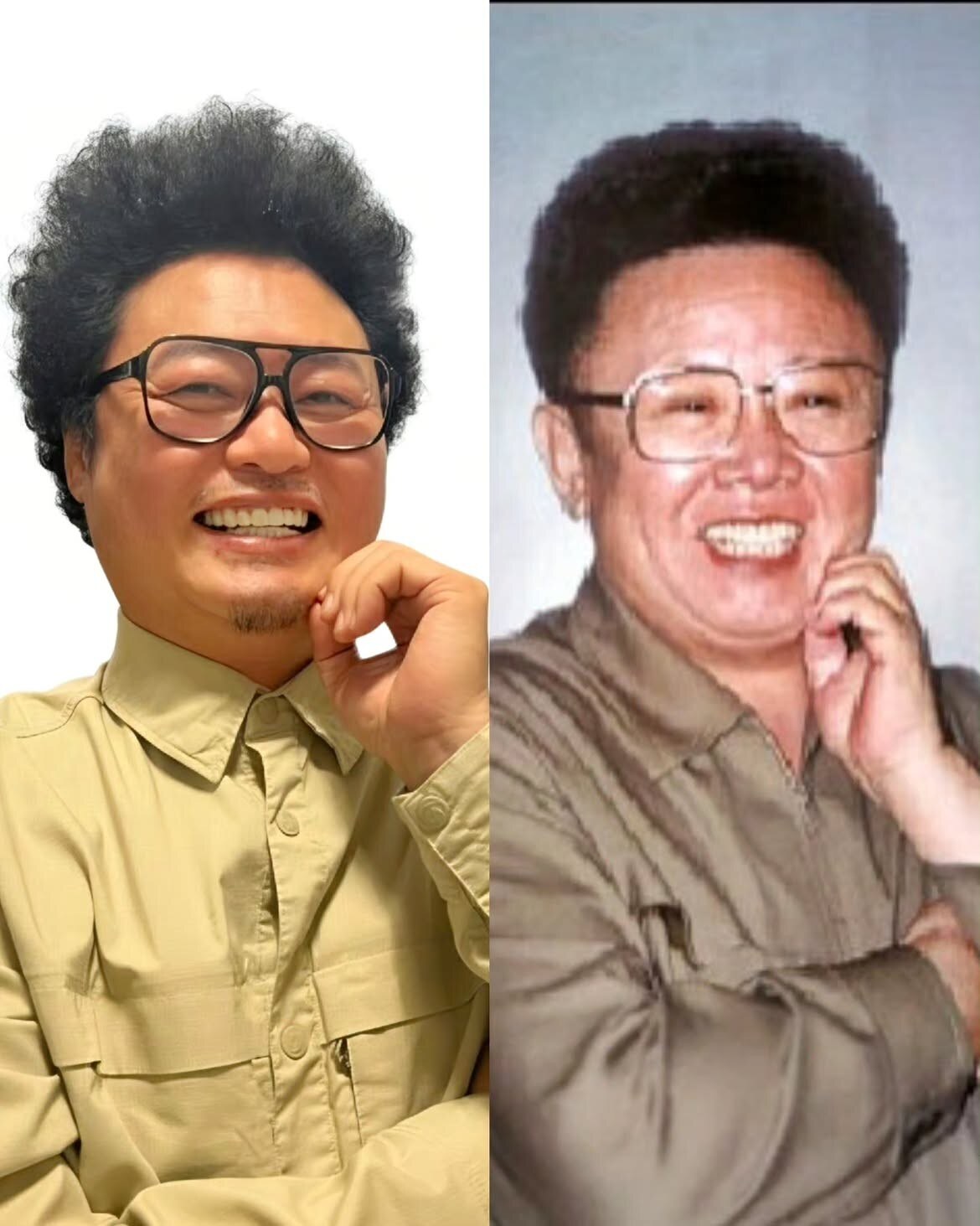 "굳이 이 시기에?"…'자연인' 윤택, 北김정일과 싱크로율 사진→조용히 삭제