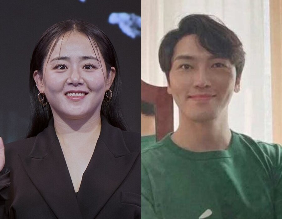 ▲ 문근영(왼쪽)과 정평. 출처| 넷플릭스, 정평 인스타그램