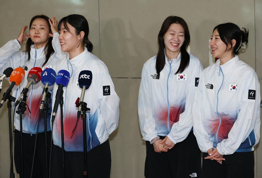 ▲ 왼쪽부터 최세빈, 전하영, 서지연, 김정미 ⓒ연합뉴스