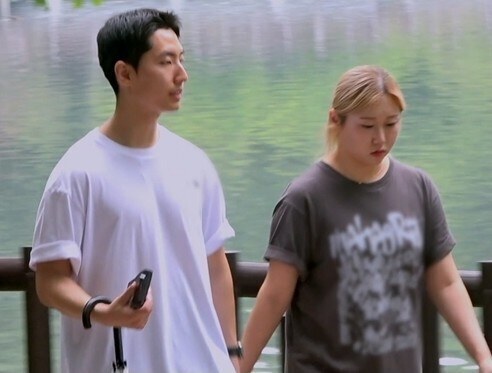 ▲ '쉬었음 청년' 남친(왼쪽)과 여친. 제공| JTBC