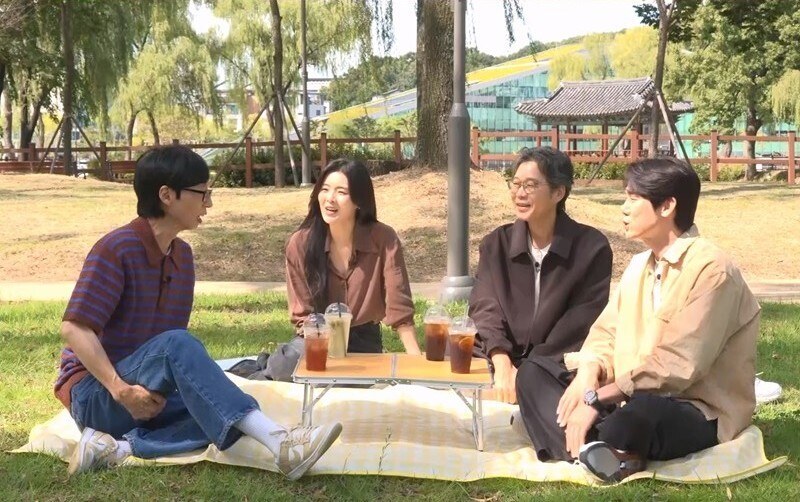 ▲ 왼쪽부터 유재석, 이선빈, 유재명, 유연석. 제공| SBS 예능 '틈만나면,'