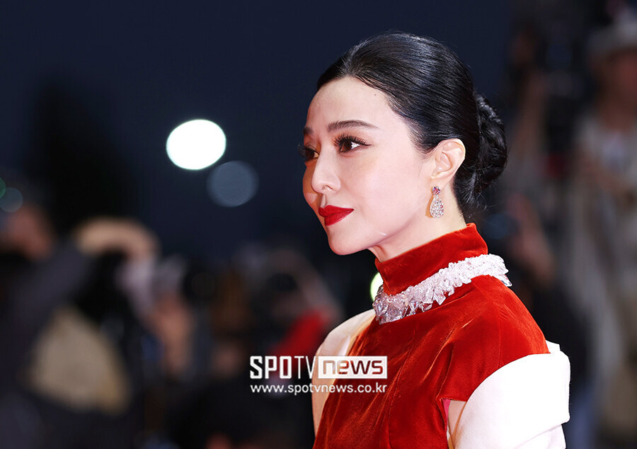 [포토S] 판빙빙, '믿을 수 없는 옆모습'