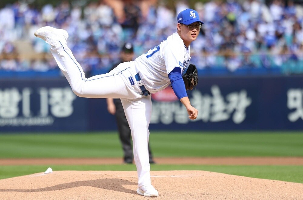 삼성, 1R 지명 '리틀 후라도'와 2억5000만원 계약…김민훈 포함 2027 신인선수 전원 계약 완료