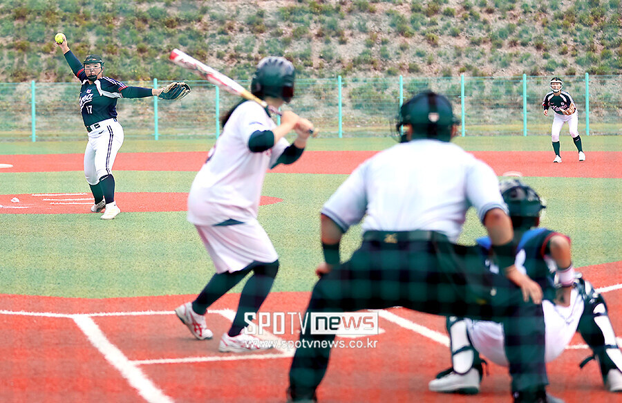 [포토S] U-15 소프트볼대표팀 아시안컵 대비 훈련