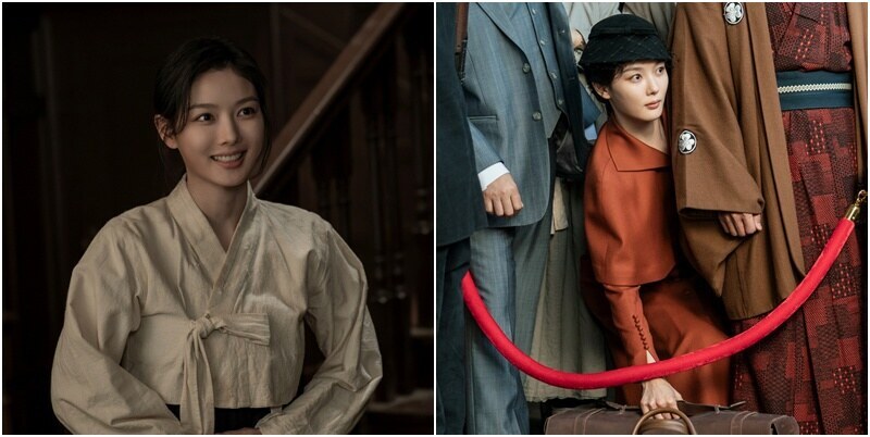 김유정, 청초함·고혹미 넘나든 '극과 극 비주얼'…김지원과 흥행 맞대결