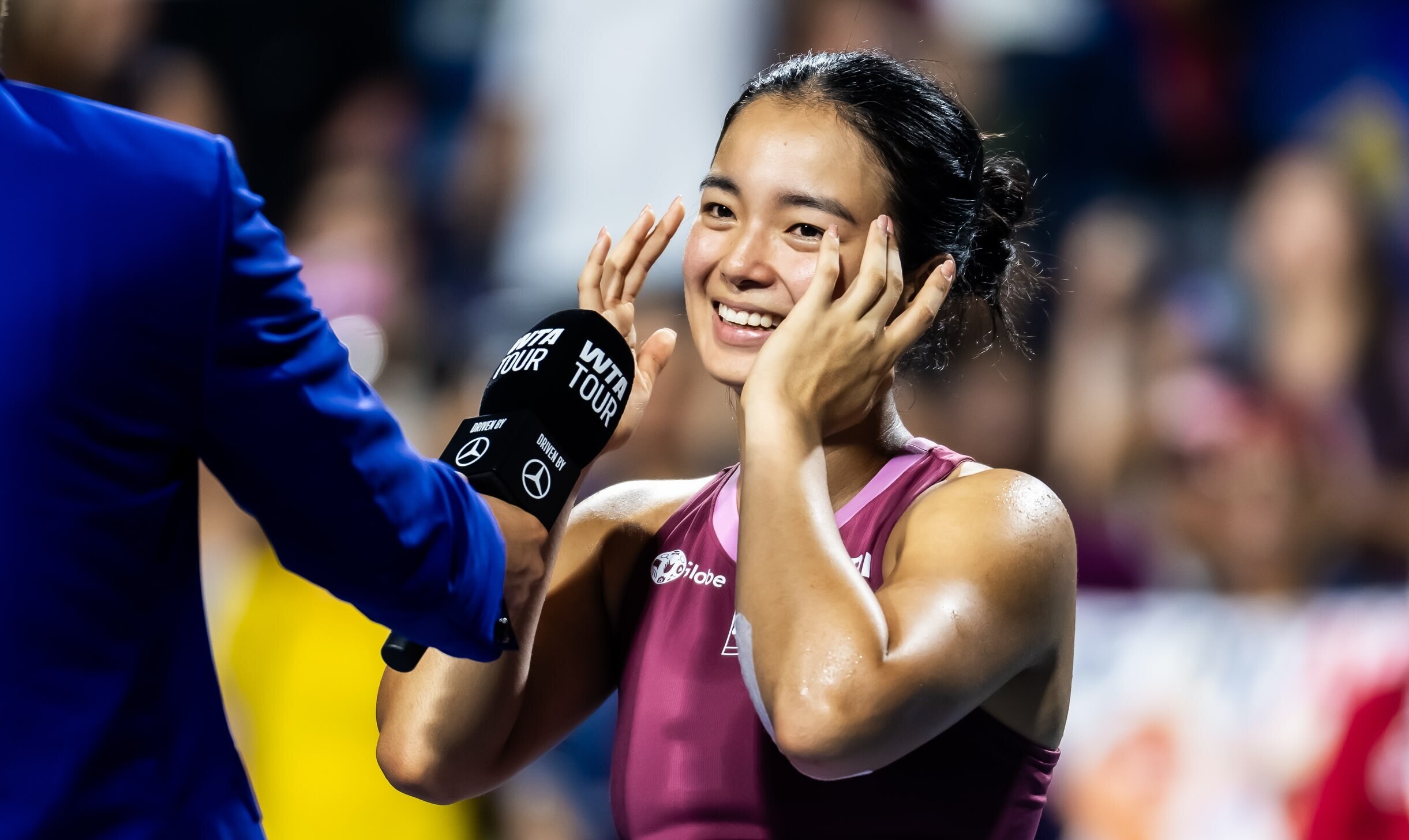 ▲ 알렉산드라 이알라는 앞서 의무 출전 대회인 WTA 1000 차이나오픈을 건너뛰고 2026 아이치 나고야 아시안게임에 출전해 동메달을 목에 걸었다. 그러나 아시안게임 이후 투어 무대에선 좀체 기대에 걸맞은 성적을 내지 못하는 분위기다. ⓒ 알렉산드라 이알라 SNS